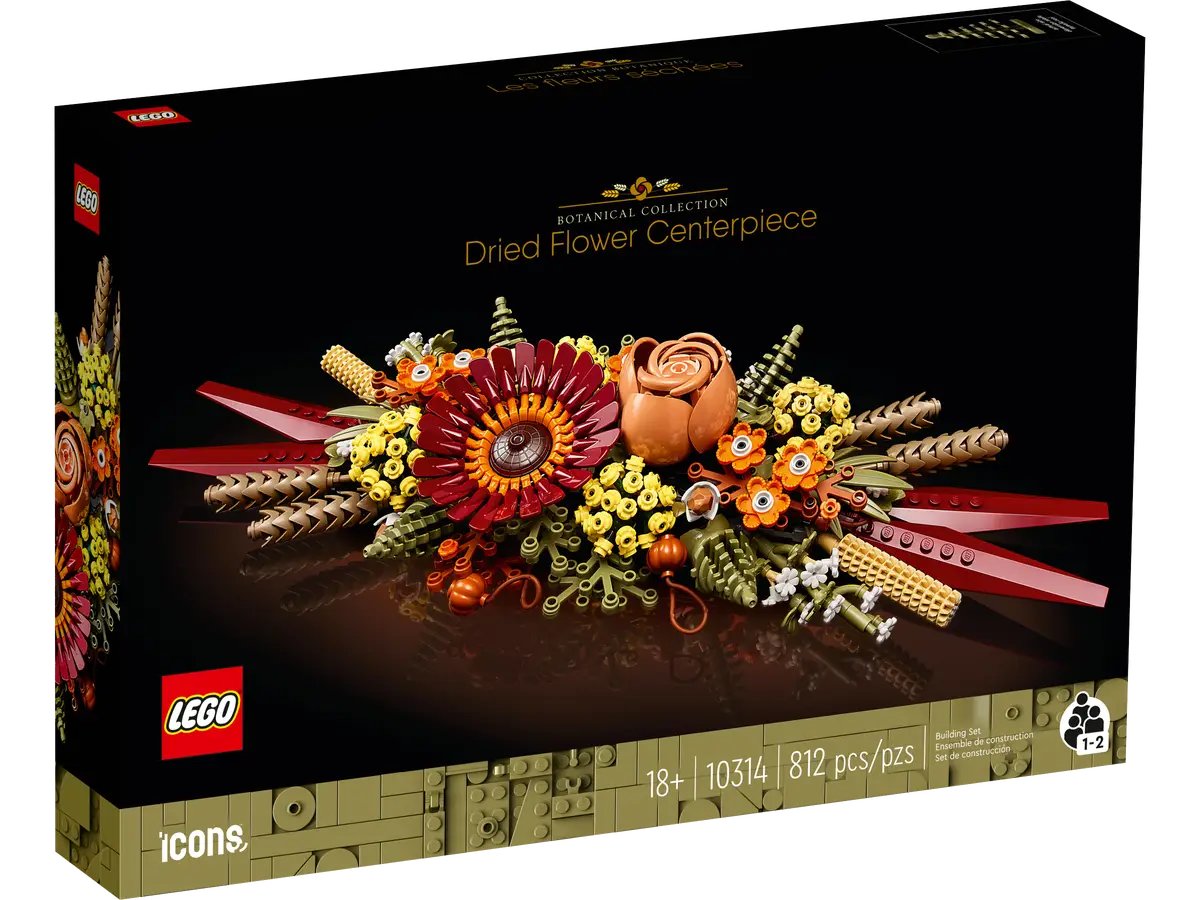 LEGO Dried Flower Centrepiece 10314