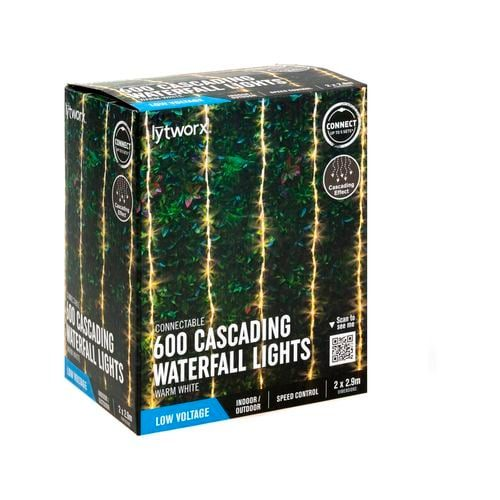 2 x 2.9m Cascading Waterfall Lights