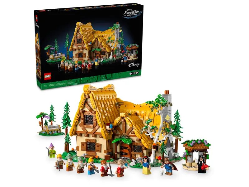 LEGO Disney Princess Snow White And The Seven Dwarfs' Cottage, 43424