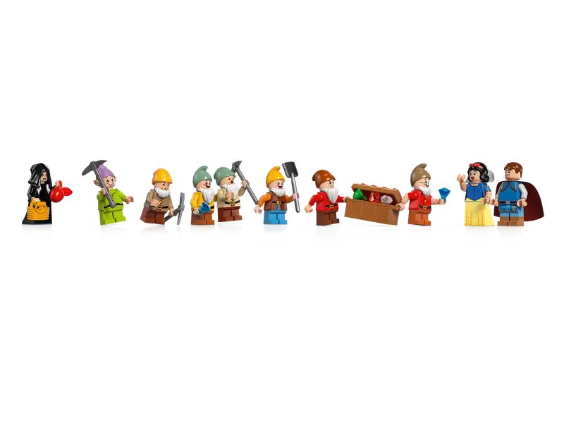 LEGO Disney Princess Snow White And The Seven Dwarfs' Cottage, 43424