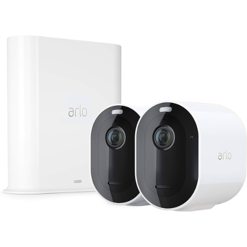 Arlo pro 3 with 2 cameras and charger