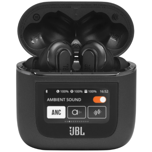 JBL Tour Pro 2 True Wireless Noise Cancelling Earbuds Black