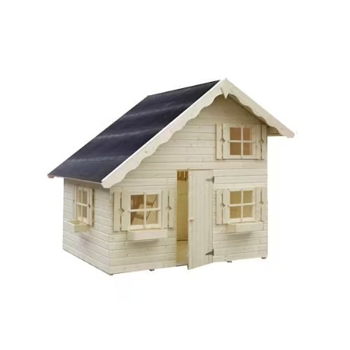 Kids Wooden Playhouse 2.2m x 1.8m x 2.28m