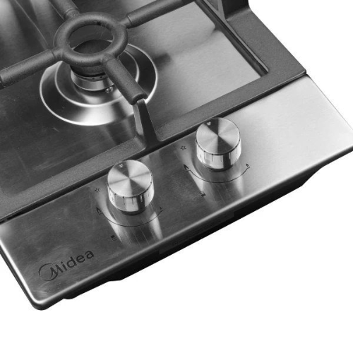 Midea Gas Cooktop 30cm with 2 Burners SS