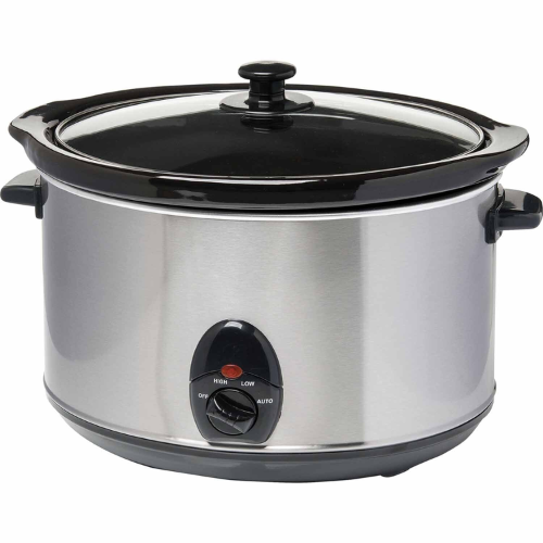 Slow Cooker 5.6L Stainless Steel