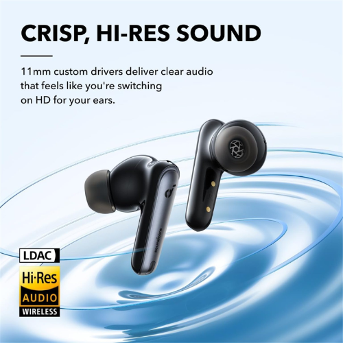 Soundcore Liberty 4 Noise Cancelling In Ear Headphones Black
