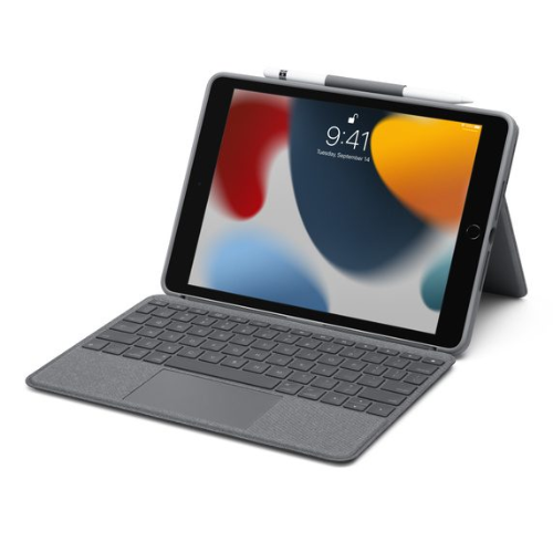iPad Premium Bundle: iPad 9th Gen with Case, Logitech Keyboard and Apple Pencil