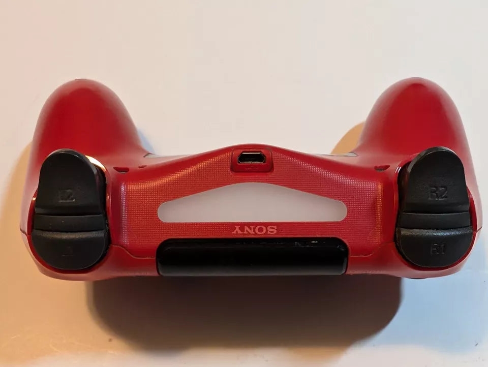 PS4 DualShock 4 V2 Magma Red Refurbished