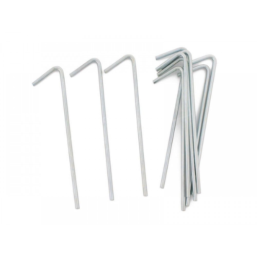 10x Steel Tent Pegs