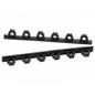 30cm Rubber Rod Racks - 2 Pack - Stores Up To 6 Rods