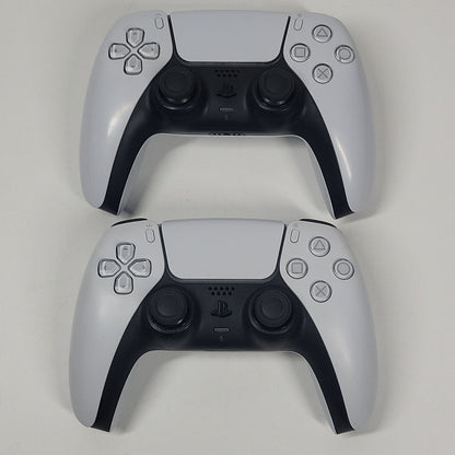 Playstation 5 Slim Disc Console with 2 controllers White Refurbished