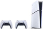Playstation 5 Slim Disc Console with 2 controllers White Refurbished