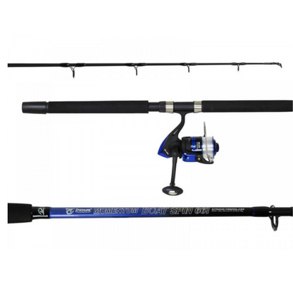 6' 6"" Boat Spin Rod and Reel Combo PIONEER MOMENTUM