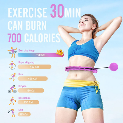 Detachable Weighted Hula Hoop