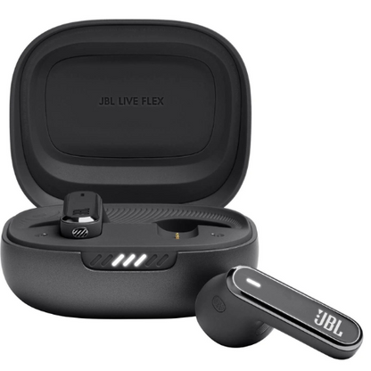 JBL Live Flex TWS Noise Cancelling Earbuds Black