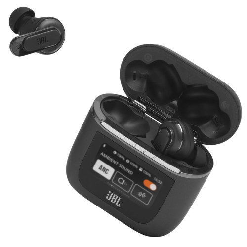 JBL Tour Pro 2 True Wireless Noise Cancelling Earbuds Black