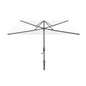 Medium Rotary Clothesline 45m 8 Line Woodland Grey