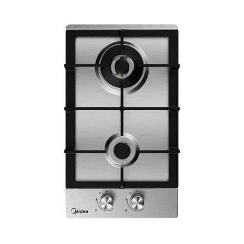 Midea Gas Cooktop 30cm with 2 Burners SS