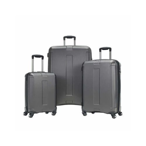 Samsonite Carbon Elite Expandable 3 piece Hardside Luggage Set Black