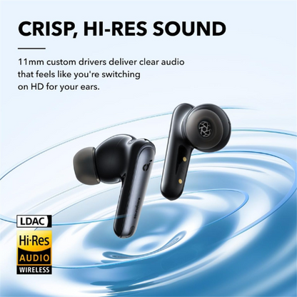 Soundcore Liberty 4 Noise Cancelling In Ear Headphones Black
