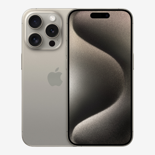 iPhone 15 Pro Natural Titanium 128 GB Refurbished