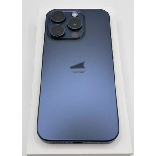 iPhone 15 pro 128 GB Blue Titanium Refurbished