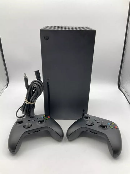 Xbox series X Console Black with 2 controllers Refurbished